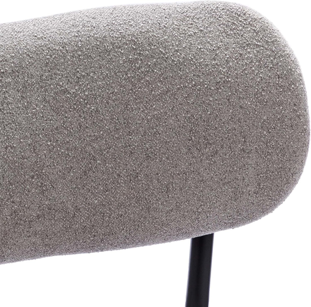 DUHOME Counter Height Bar Stools Set of 2,Upholstered Barstools with Back