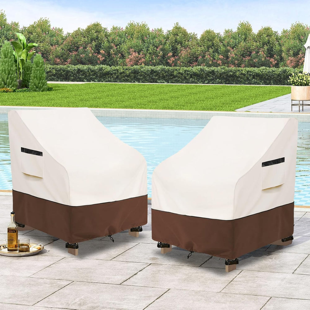 Patio Chair Covers,Waterproof Heavy Duty Patio Furniture Covers for Adirondac...