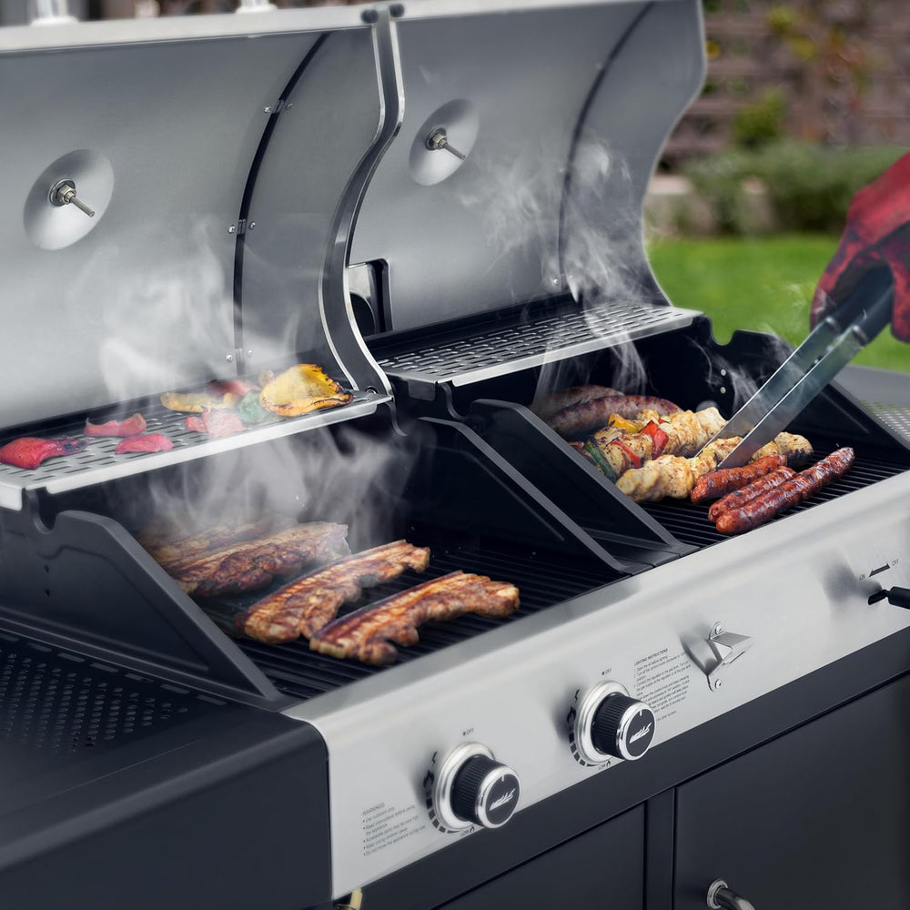 Royal Gourmet ZH3002N 2-Burner Propane Gas and Charcoal Grill Combo