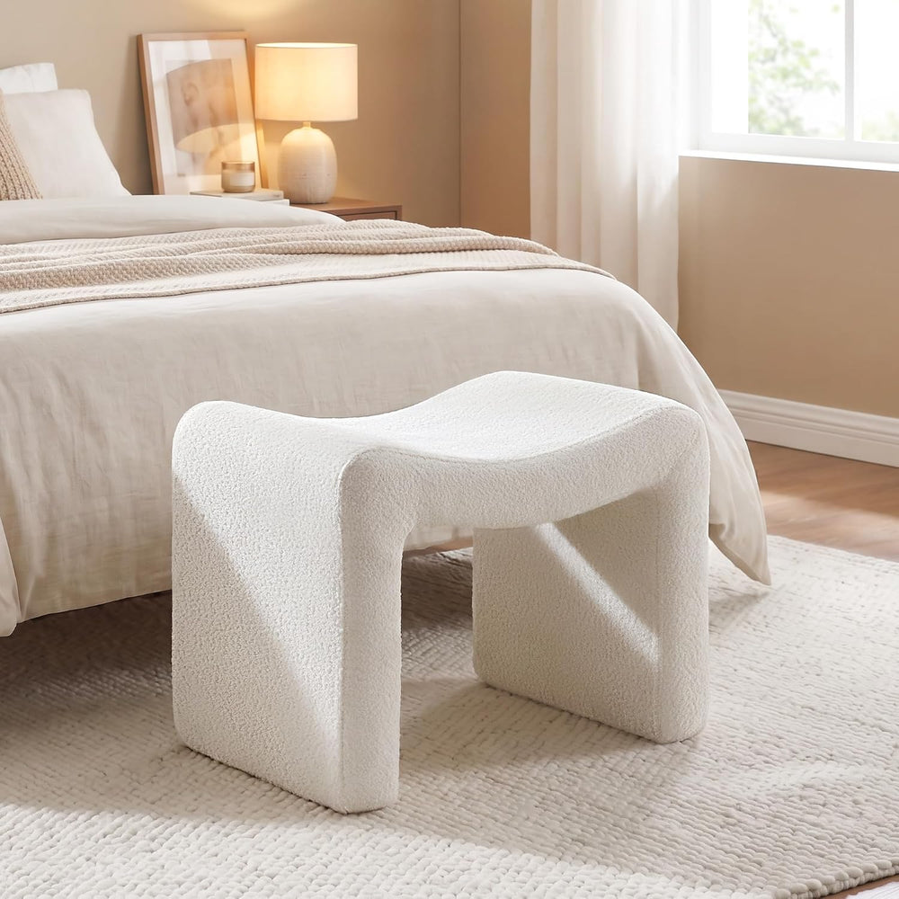 VANOMi Small Footstool Ottoman, Multi-Functional Modern Foot Stool, Sofa Foot...