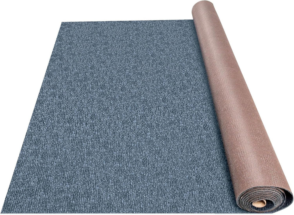 Happybuy 6 ft x 13 ft Gray Marine Boat Carpet Waterproof Indoor Outdoor Rug