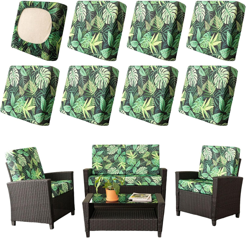 Outdoor Cushion Covers Stretch Replacement Patio Cushion Cover