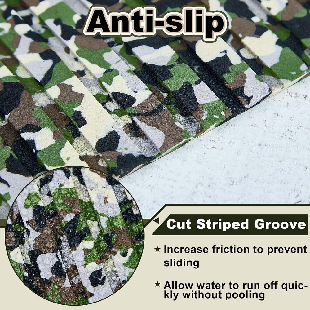 Tinideya Boat Flooring EVA Foam 118" x 47" Boat Decking Non Slip Ma...