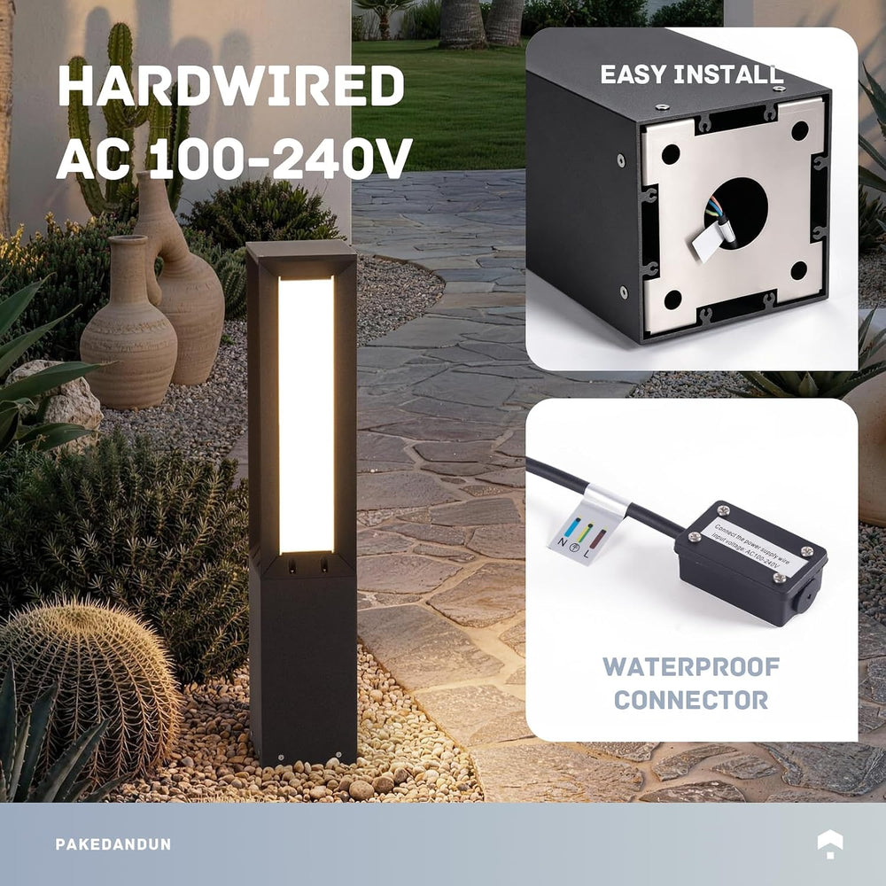 Outdoor Pathway Lights Wired, 32" Landscape Path Light