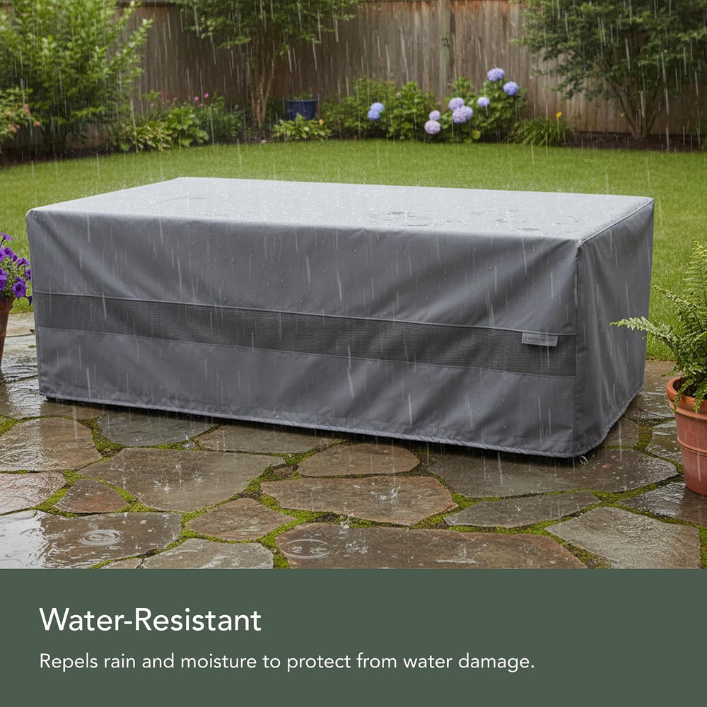 Covermates Elite Deck Box Cover, Polyester, 40W x 28D x 22H, Charcoal