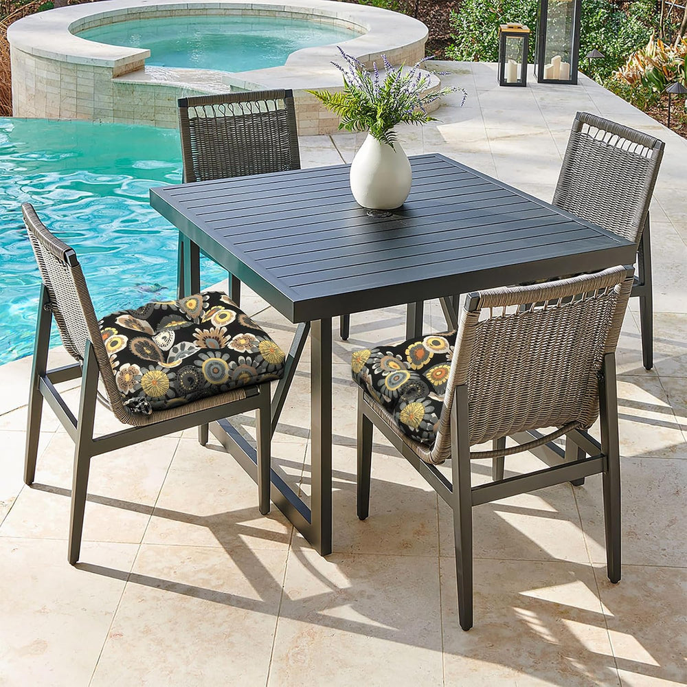 LVTXIII Outdoor Wicker Chair Cushions, 19"x19"x4" Patio Chair ...