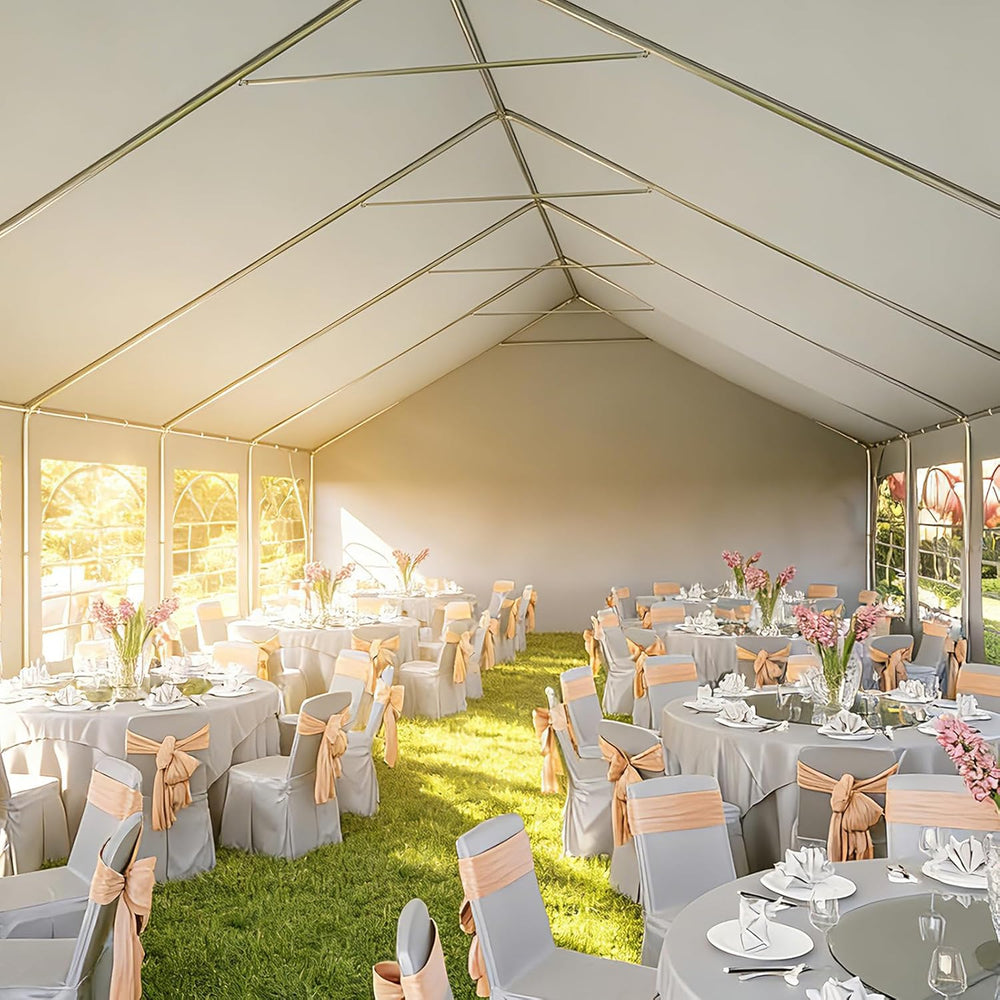 Aoxun 20x40 Party Tent,Heavy-Duty Canopy Tents for Parties Weddings Events