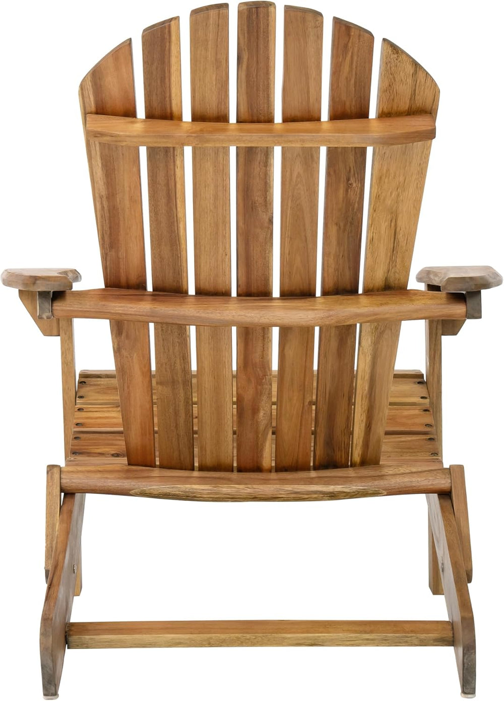 Christopher Knight Home Hanlee Folding Wood Adirondack Chair, Natural Stained...