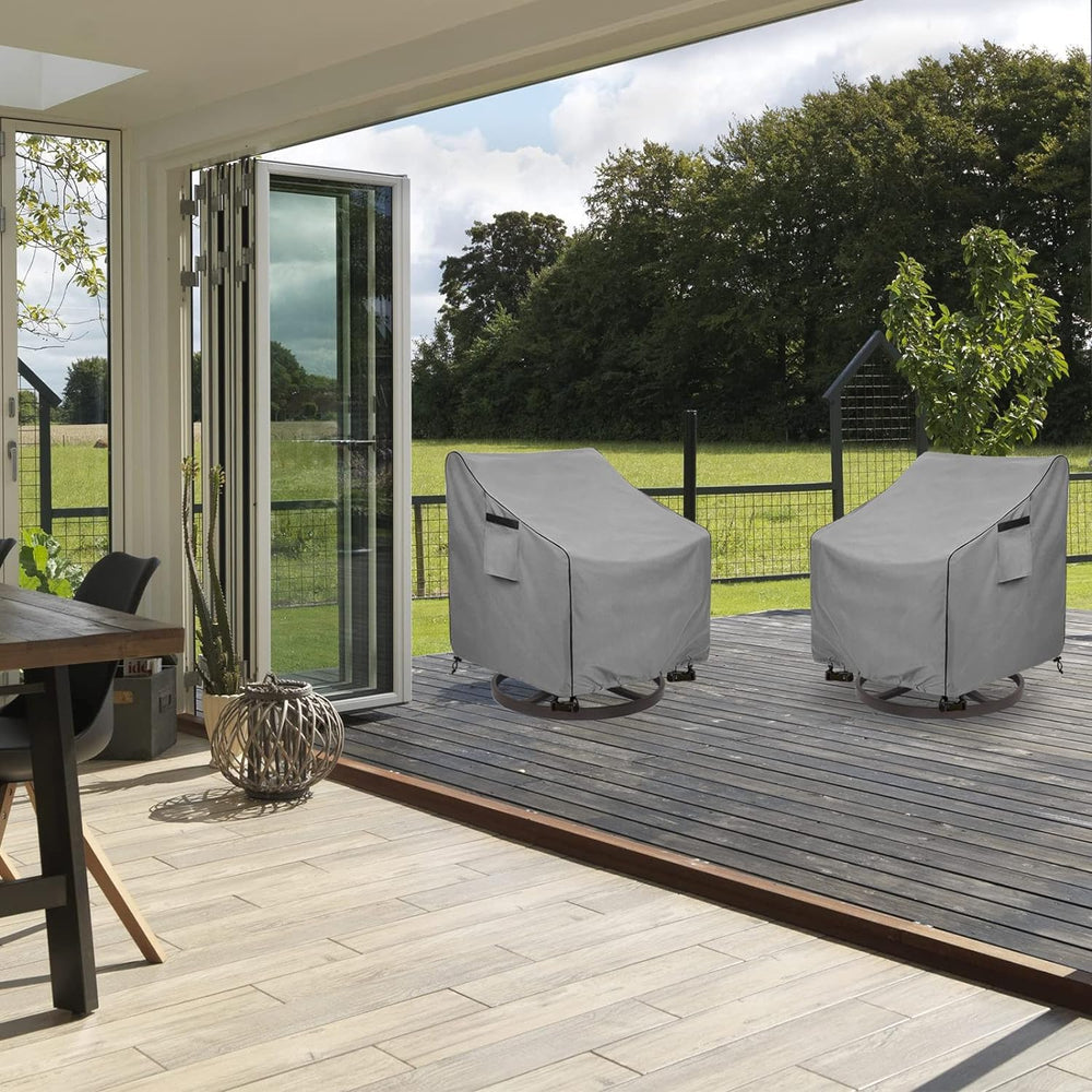 Okcool Patio Chair Covers,Heavy Duty 600D Outdoor Furniture Covers Fits up to...