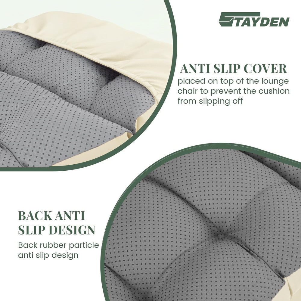 Outdoor Lounge Chair Cushions, Chaise Lounge Chair Cushions Replacement for P...