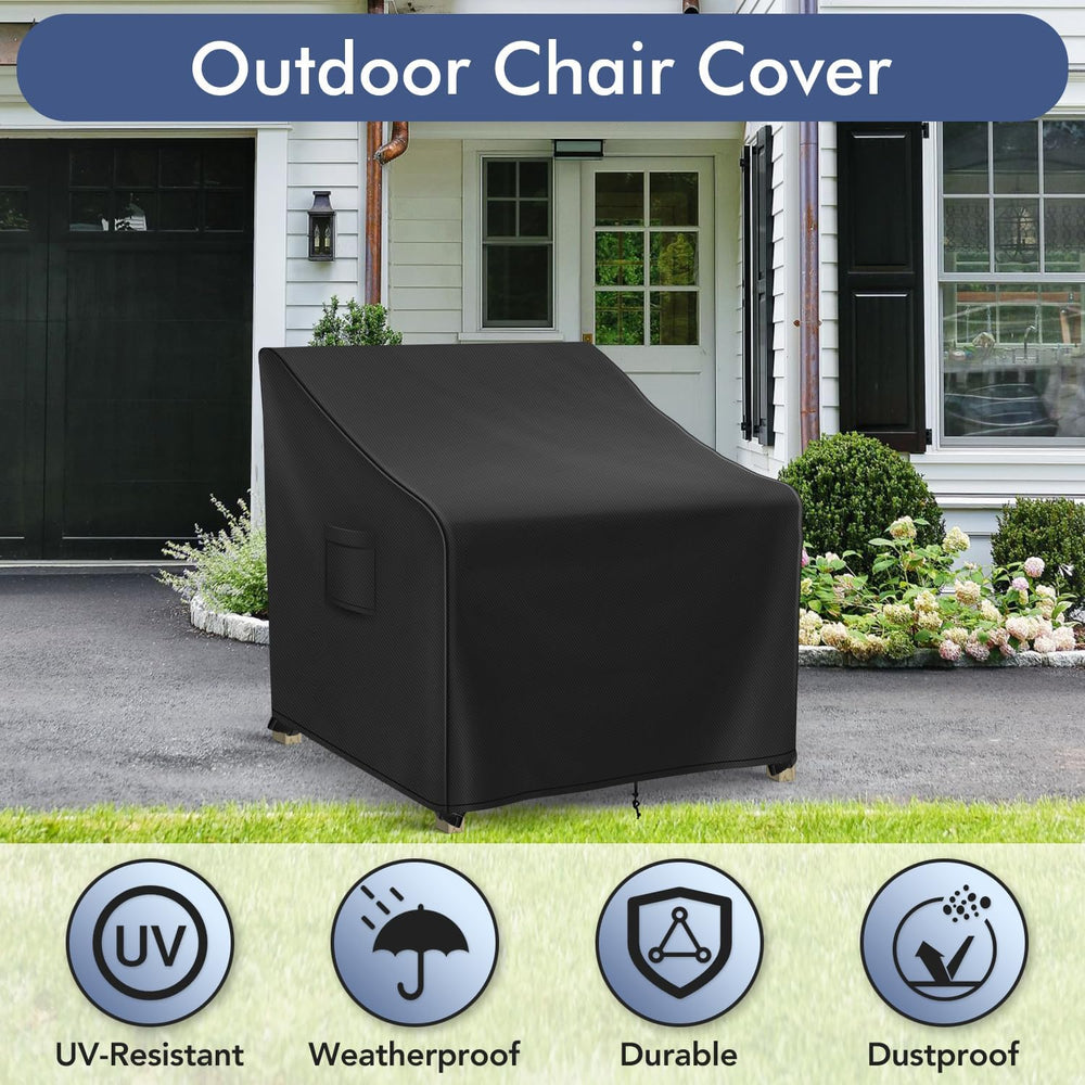 Richwon Patio Furniture Covers Waterproof for Chairs, Lawn Outdoor Chair Cove...
