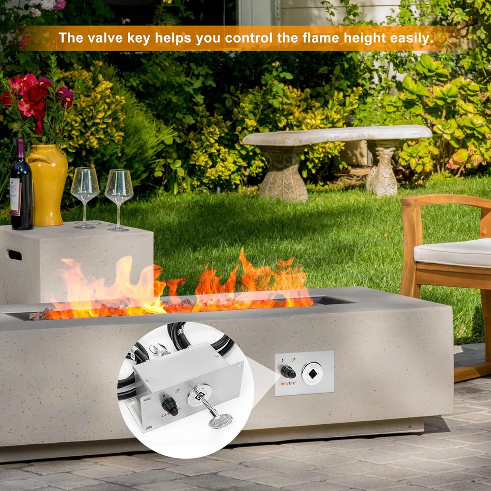 onlyfire All-in-One Natural Gas Fire Pit Ignition System Kit