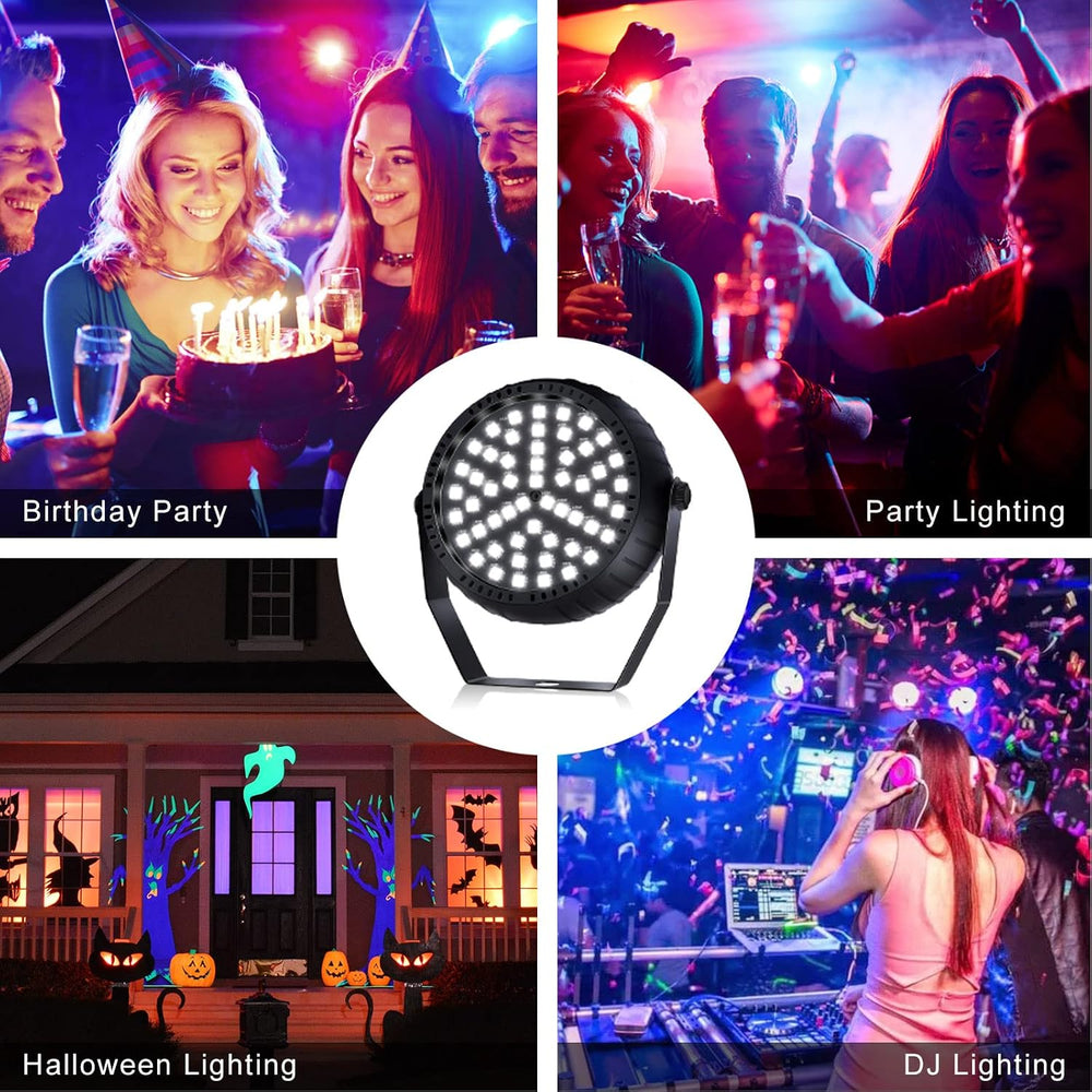 Telbum Rechargeable Strobe Lights for Parties Wireless LED Halloween Strobe L...