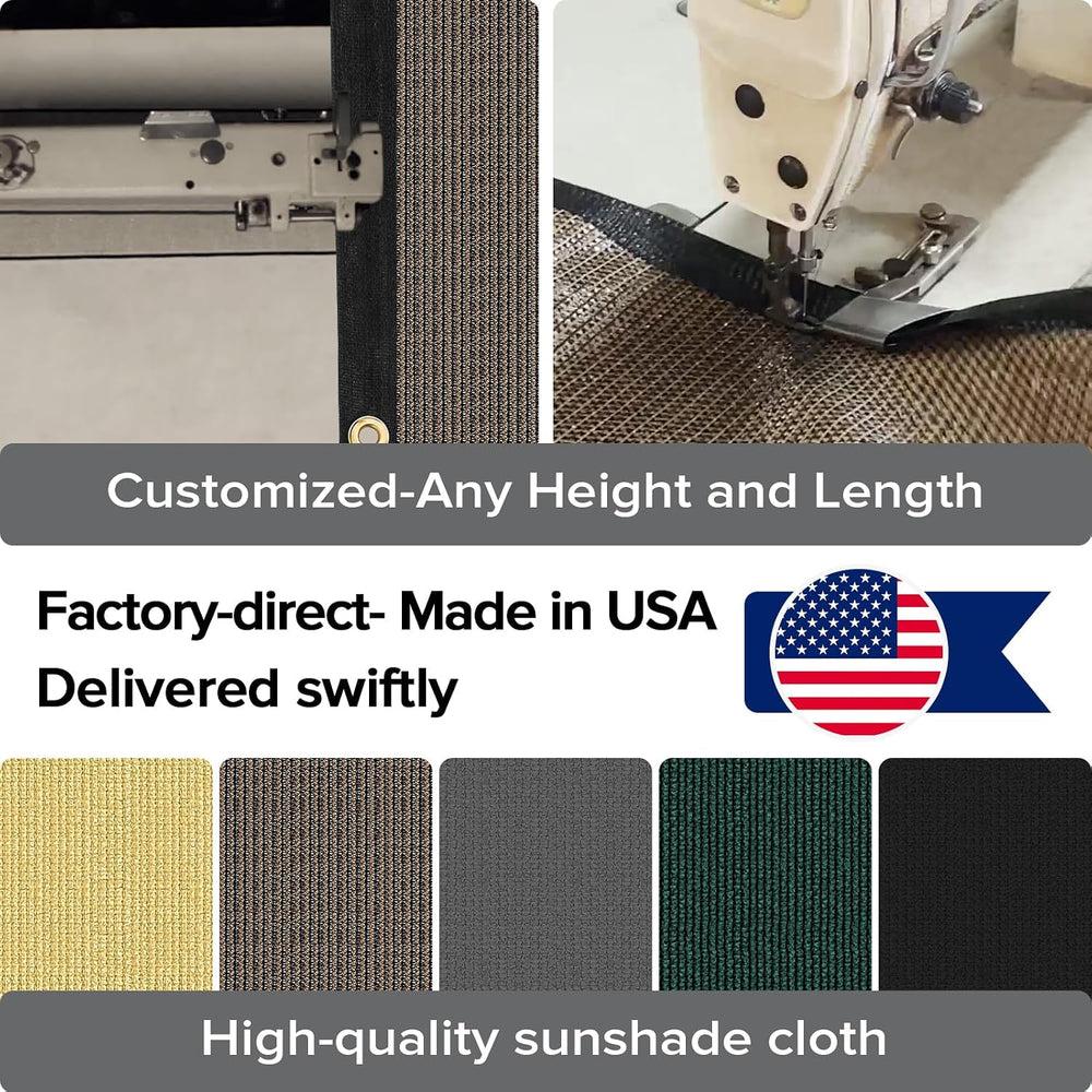 5ftx50ft Fence Privacy Screen Heavy Duty 170 GSM Windscreen & Dustproof F...