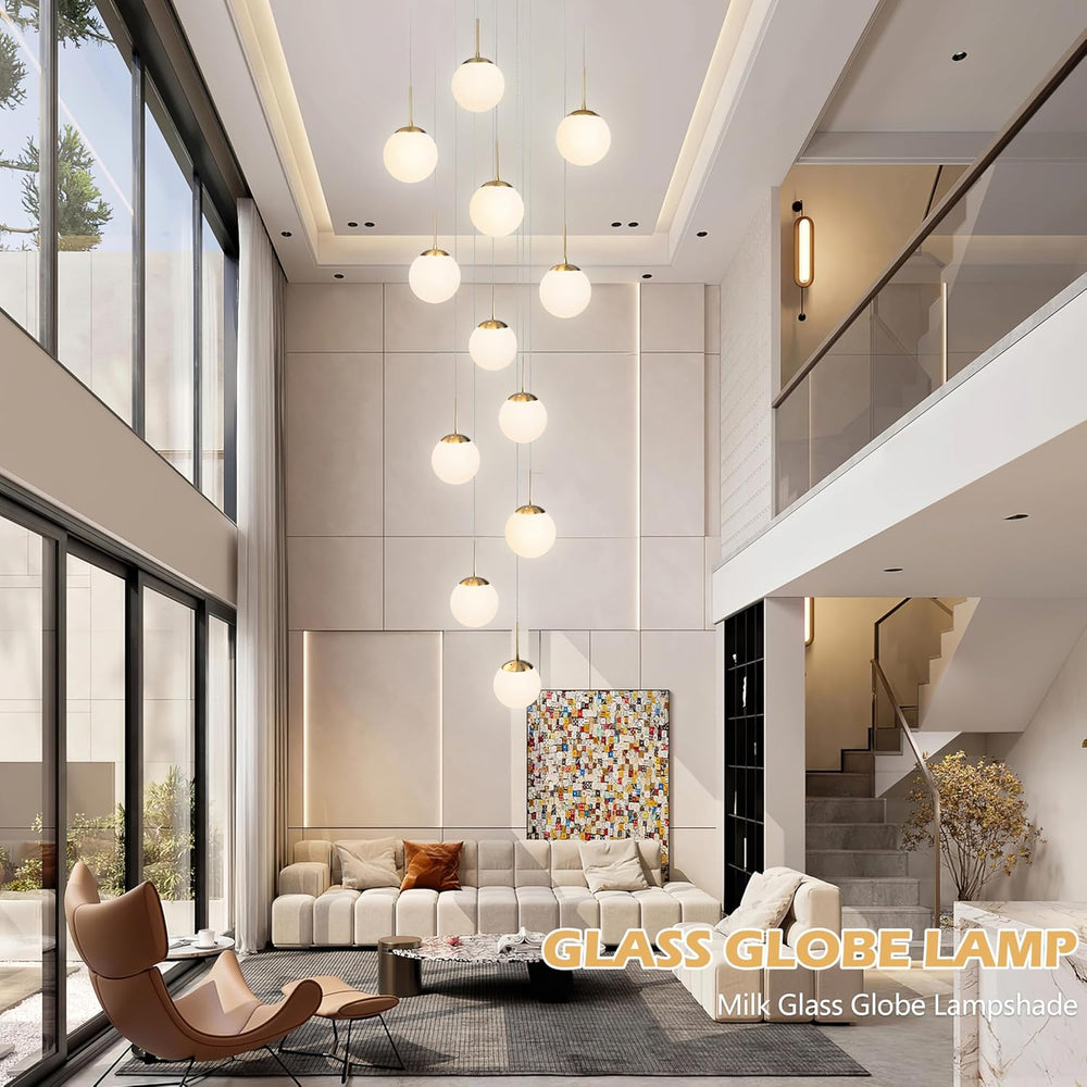KoKo&Yukina 12-Light Gold Mid Century Modern Chandelier for Living Room S...