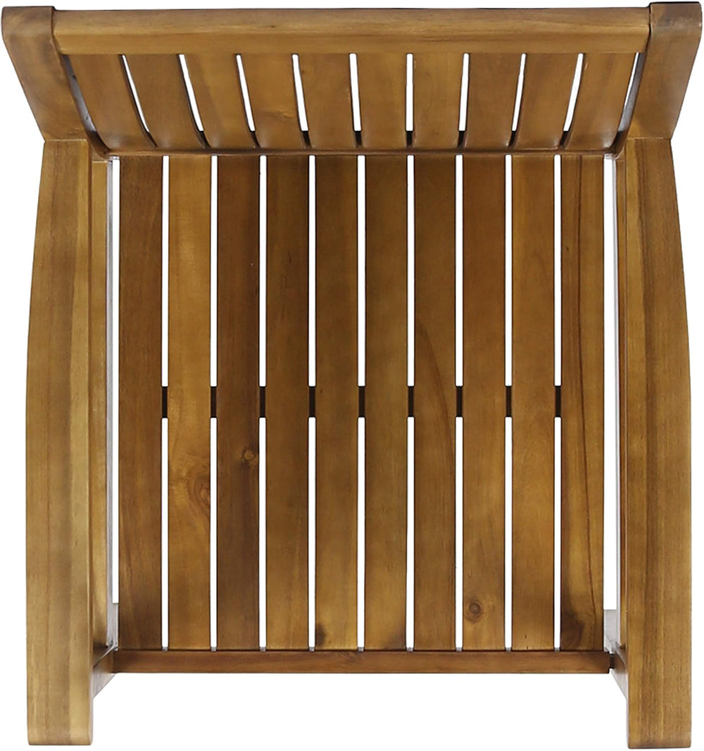 Christopher Knight Home Teague Outdoor Acacia Wood Dining Chairs (Set of 2), ...