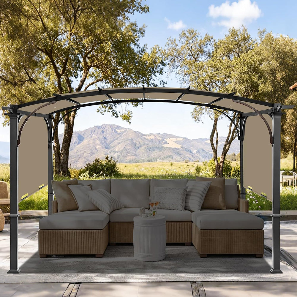 slashome 200" x 103" Pergola Replacement Canopy, Fits L-PG152PST-B,...