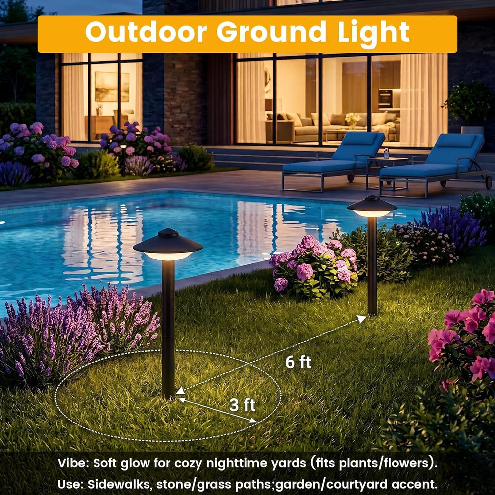 20.33 Inch Aluminum Low Voltage Landscape Lighting 2.7W LED Low Voltage Pathw...