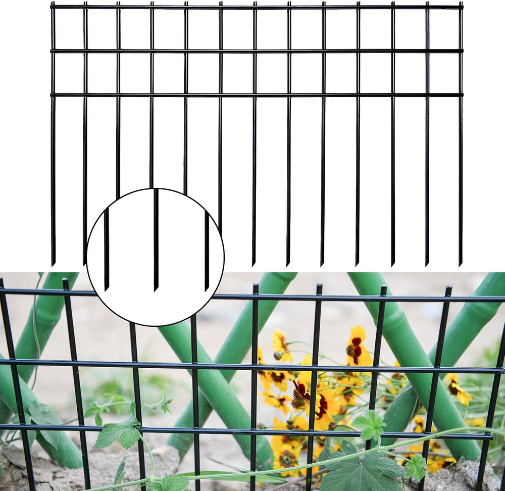 Animal Barrier Fence No Dig, 30FTx15IN Underground Dog Barrier Fence