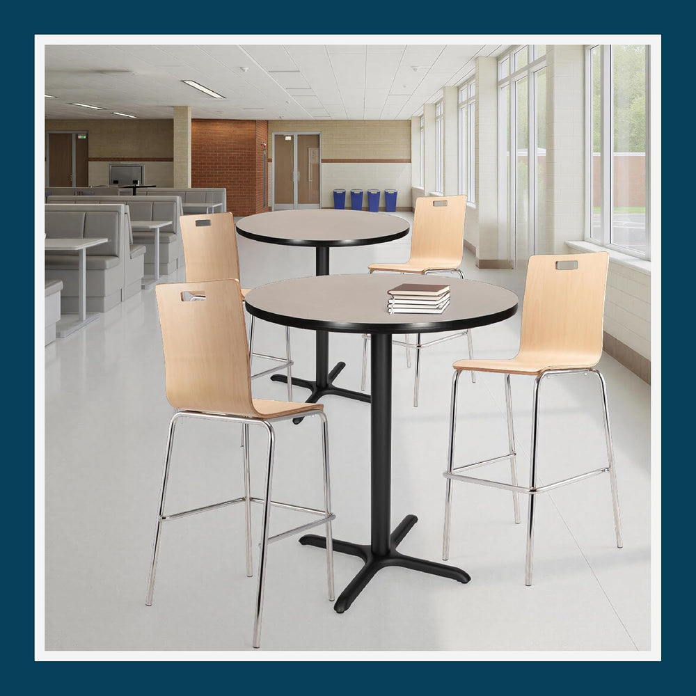 OEF Furnishings OEFCT13636XBGY Premium Commercial-Grade Restaurant and Breakr...