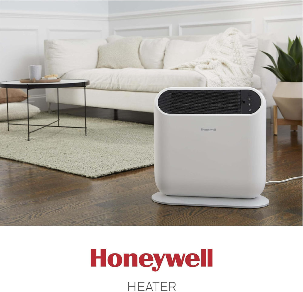 Honeywell ThermaWave 6 Ceramic Technology Space Heater, White