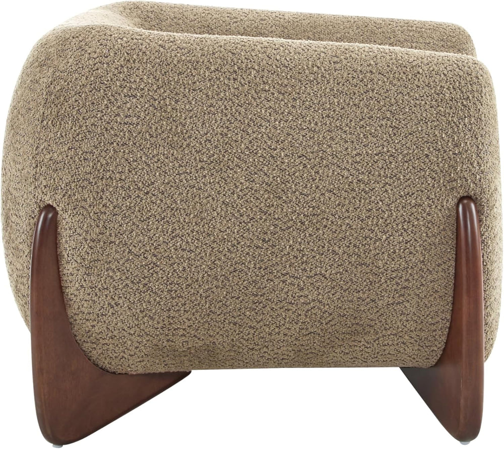 Christopher Knight Home Holly Modern Boucle Fabric Upholstered Club Chair for...