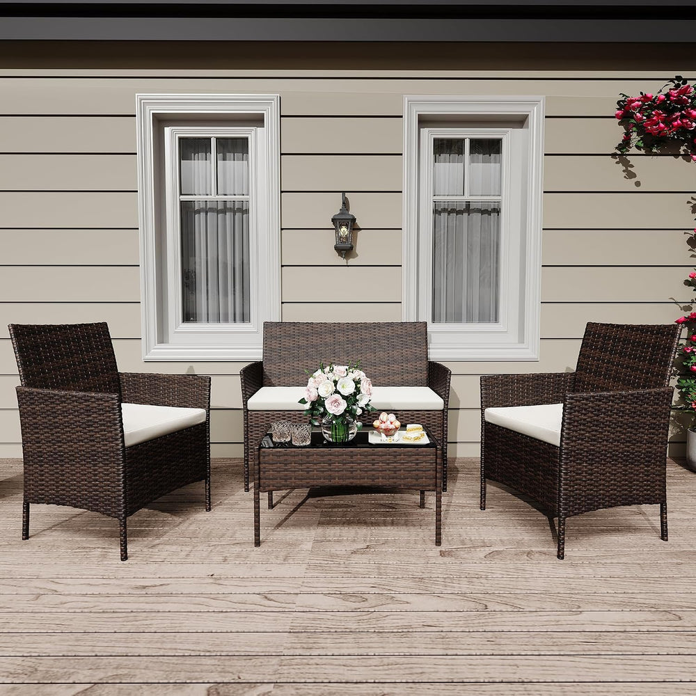 GarveeLife 4-Piece Patio Furniture Set