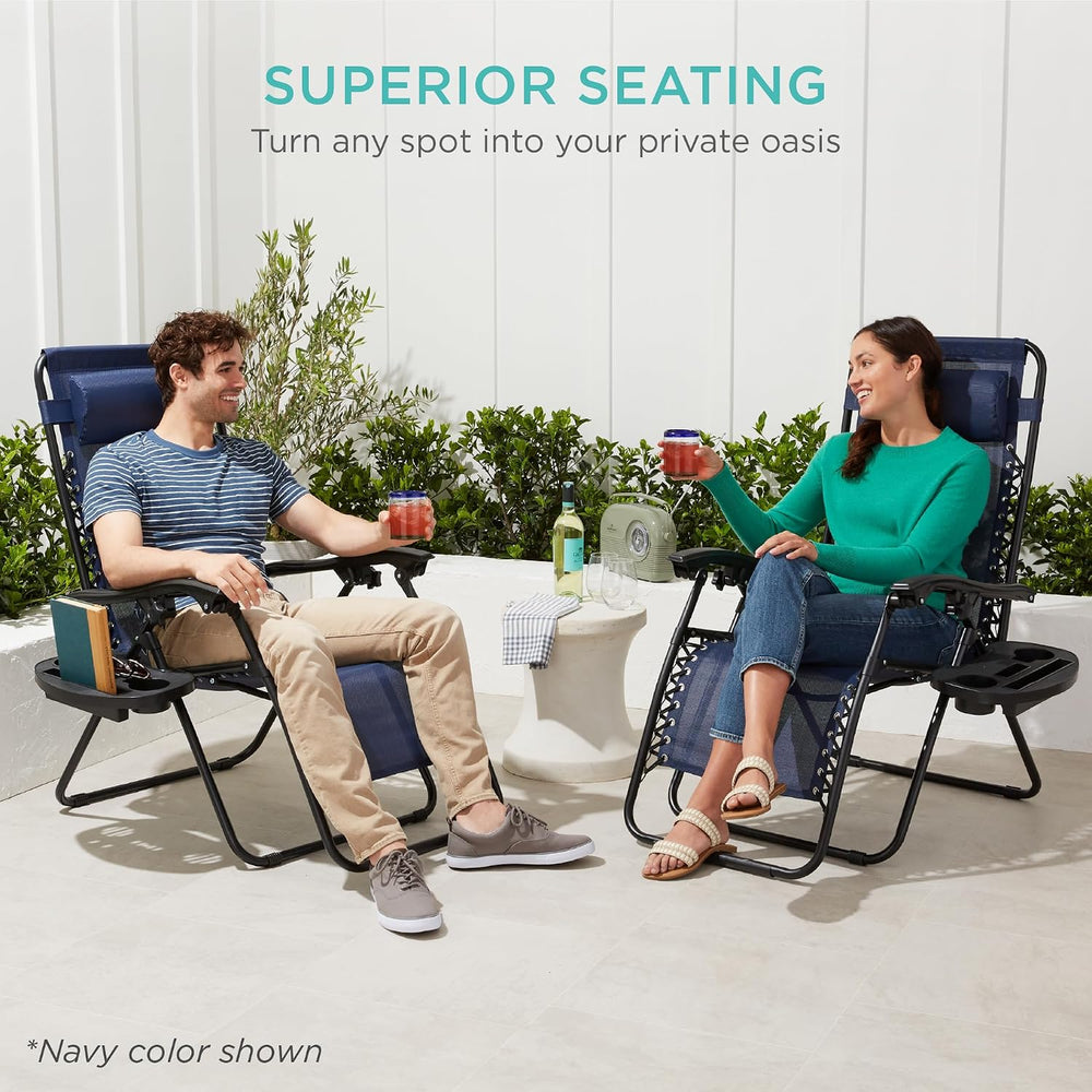 Best Choice Products Zero Gravity Chair Recliner, Black