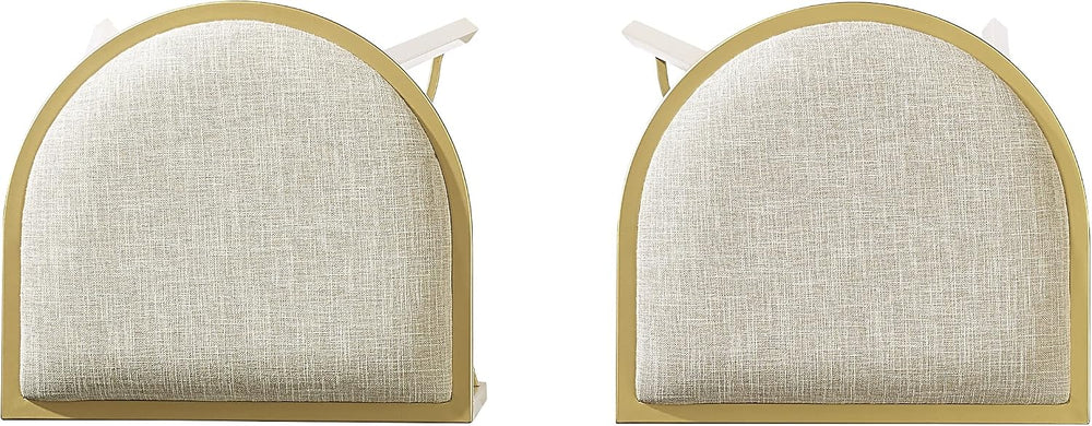 Crosley Furniture Ellery Upholstered Counter Stools, Set of 2