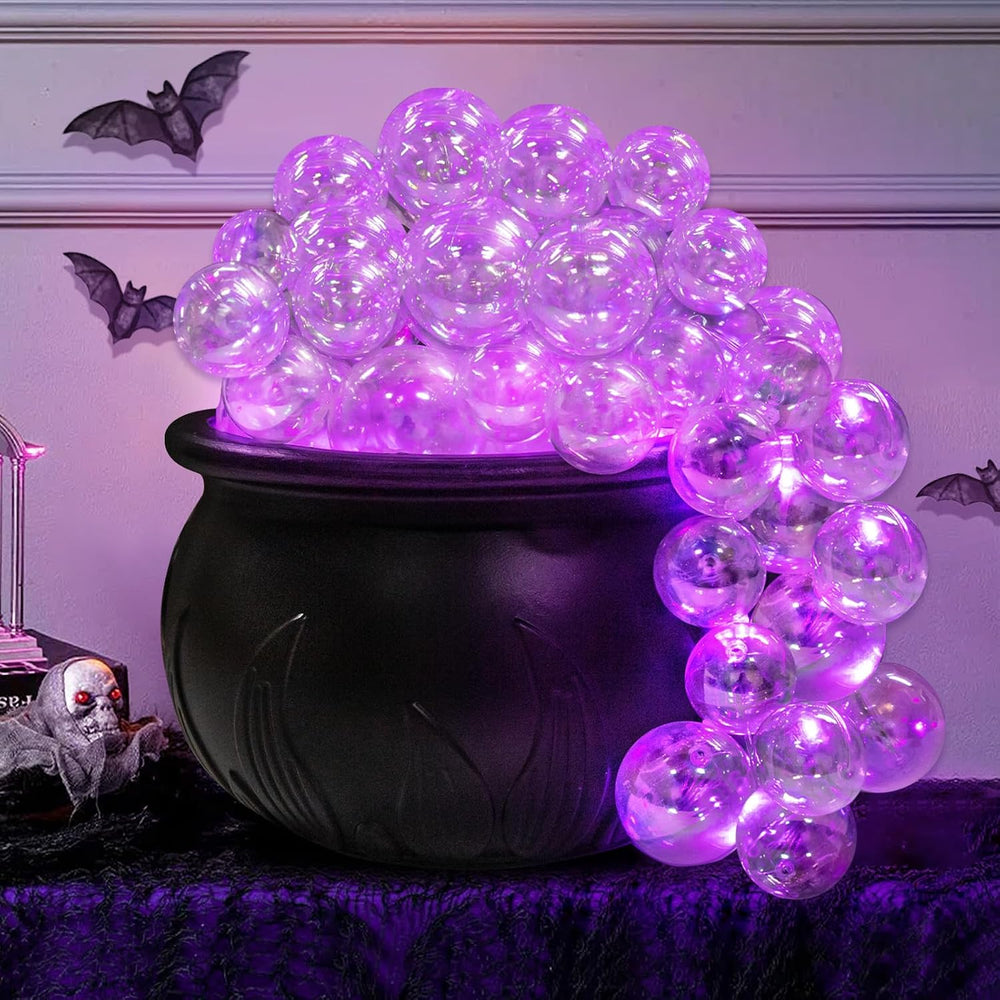 Halloween Decorations Indoor - DIY Bubbling Cauldron Set for Home Decor