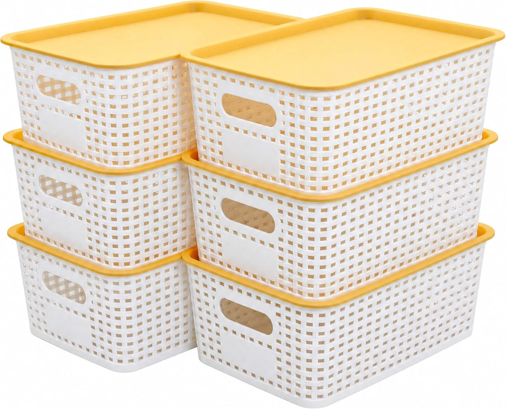 FOCHIER F Shelf Baskets for Home Organization and Storage