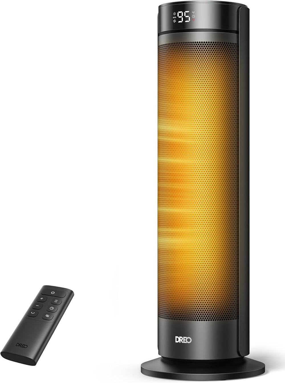 DREO Space Heater for Large Room, Safe Electric Heaters for Indoor Use