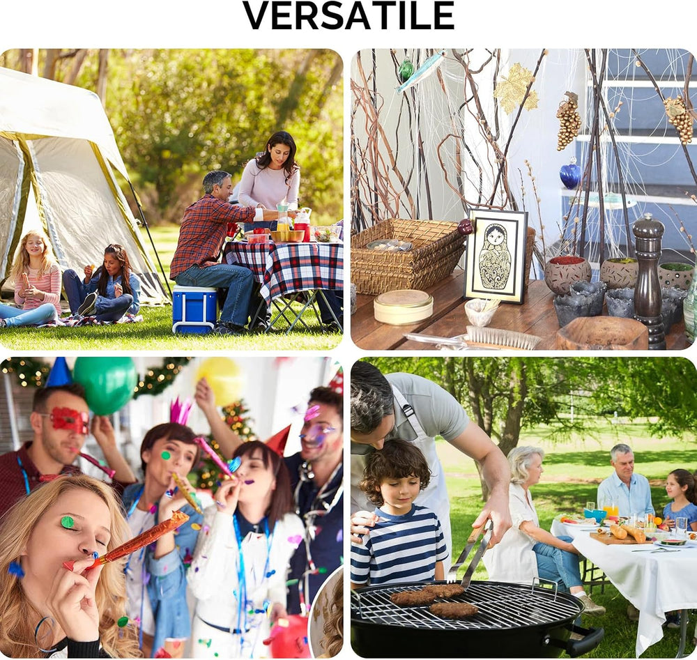 VINGLI Camping Table, Aluminum Portable Bar Table 39''L x 34''...