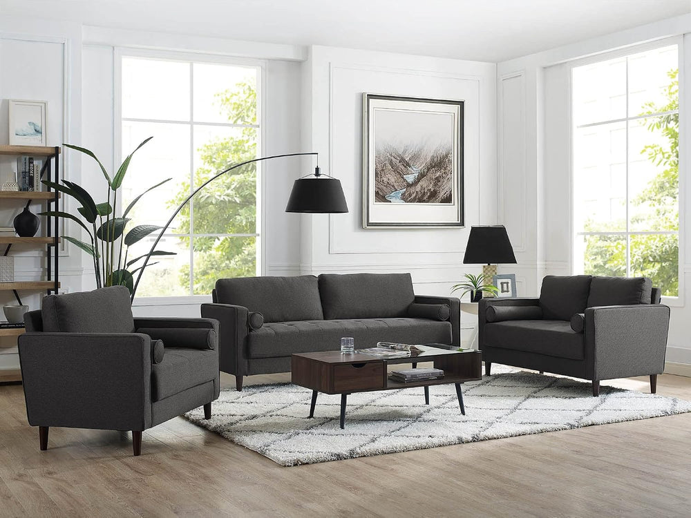 Studio Living® Lexington 39.4" Arm Chair, Mid-Century Modern, Pocket Coi...