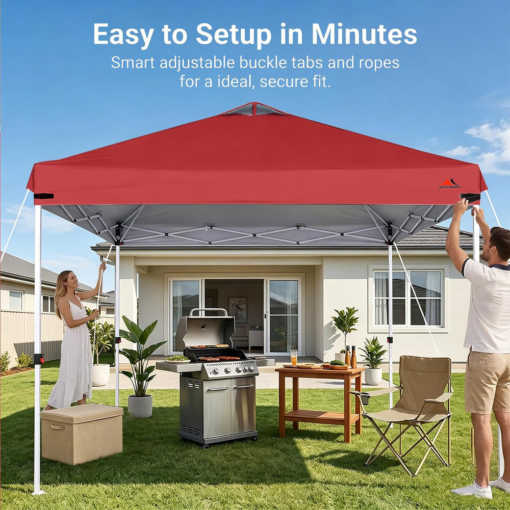 SCOCANOPY Replacement Top with Air Vent for 12x12 Canopy Frame, Canopy Cover ...