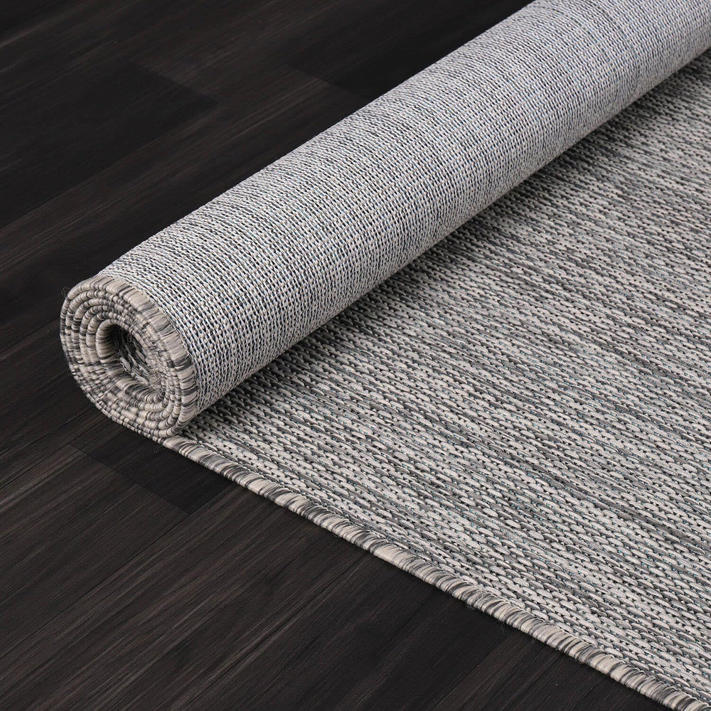 Washable Indoor Outdoor Rug 8x10 Weather Resistant Area Rugs Modern Solid for...