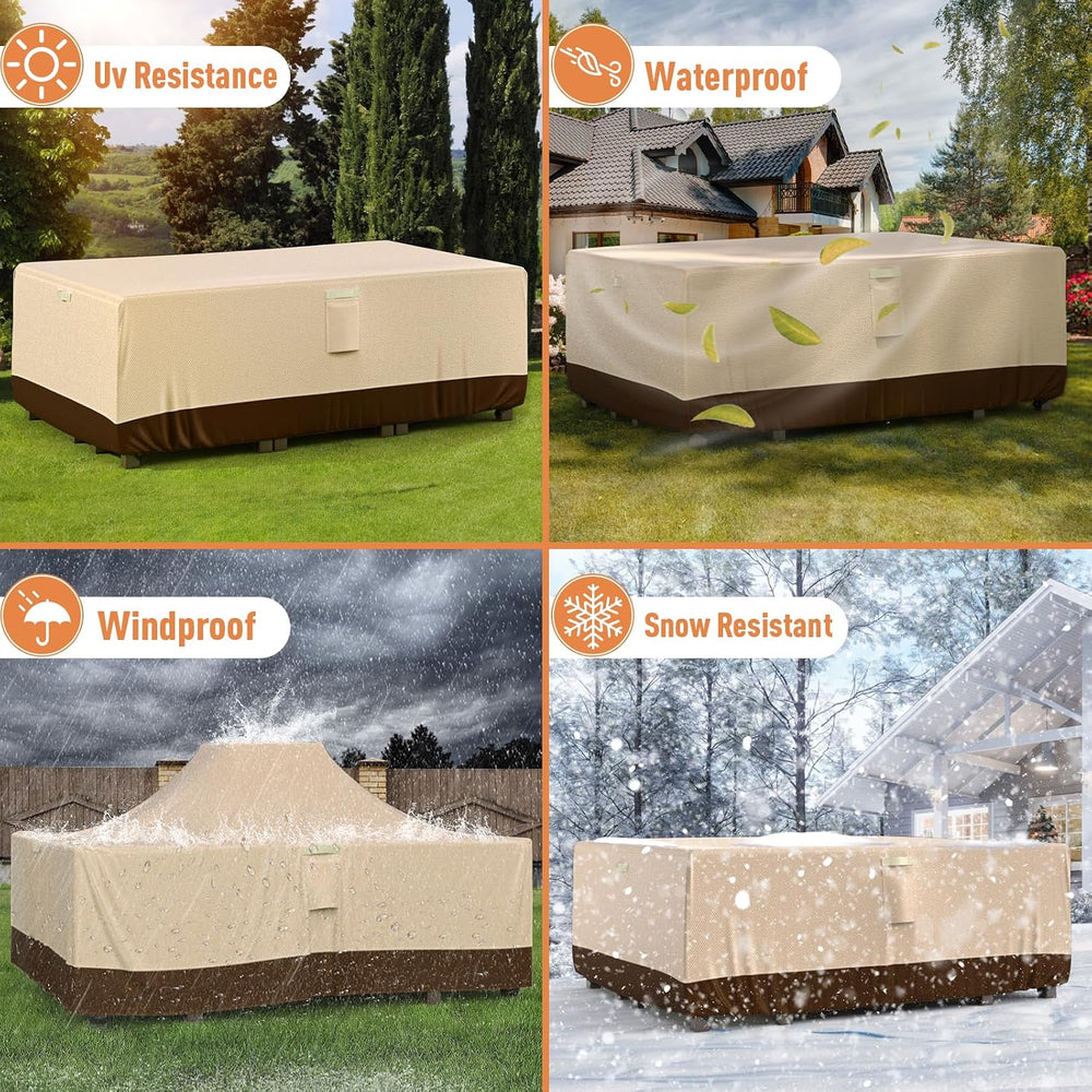 Patio Furniture Covers, Outdoor Furniture Cover Waterproof, General Purpose, ...