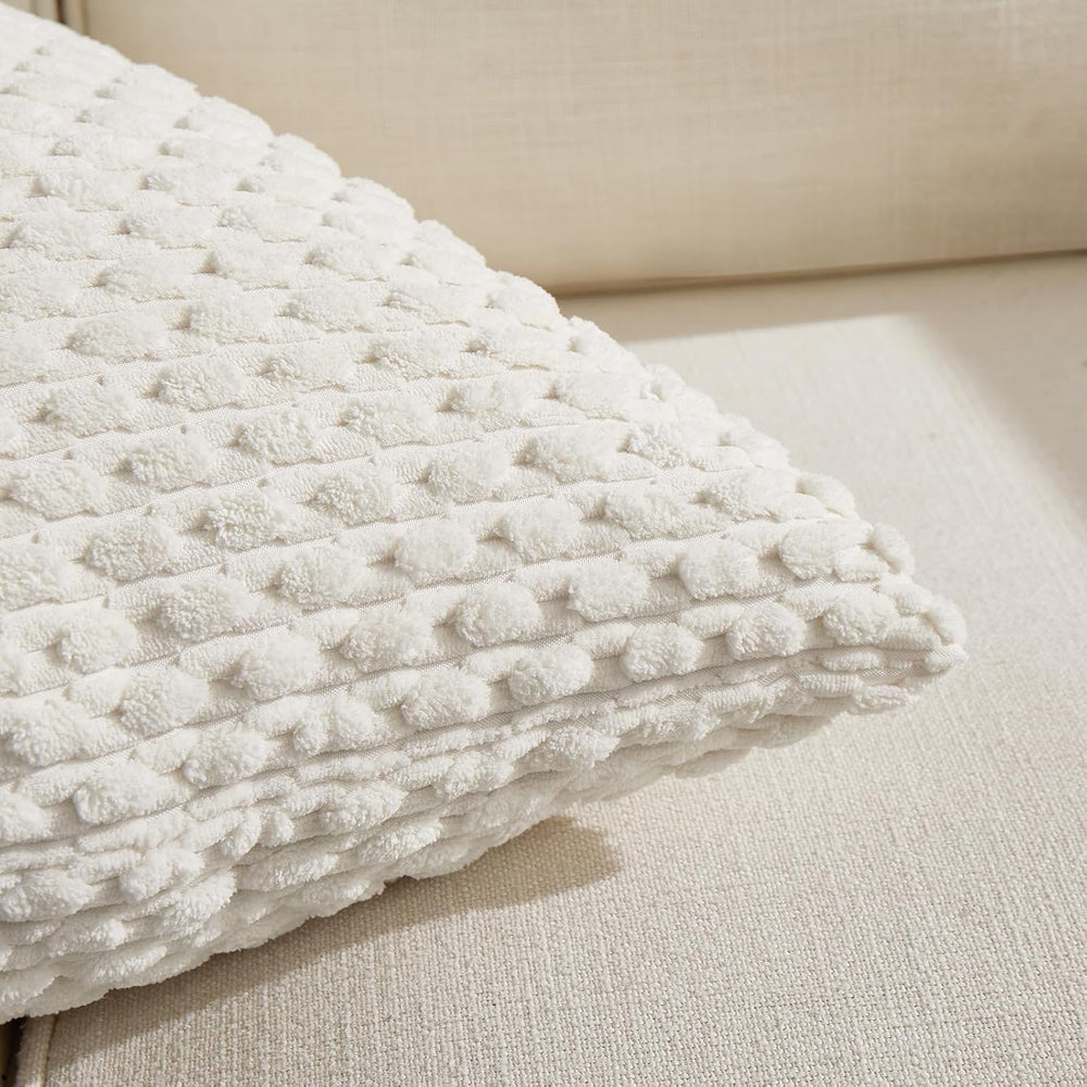 Fancy Homi Set of 4 Boho Euro Decorative Throw Pillow Covers 24x24 Inch for B...