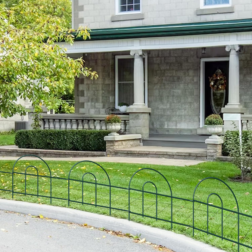 Green Garden Fencing 18inX50ft Decorative Border Wire Edging Garden Fence