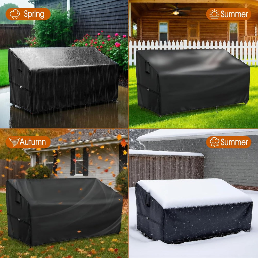 50" Outdoor Patio Loveseat Sofa Cover, 50" W x 30" D x 30" H