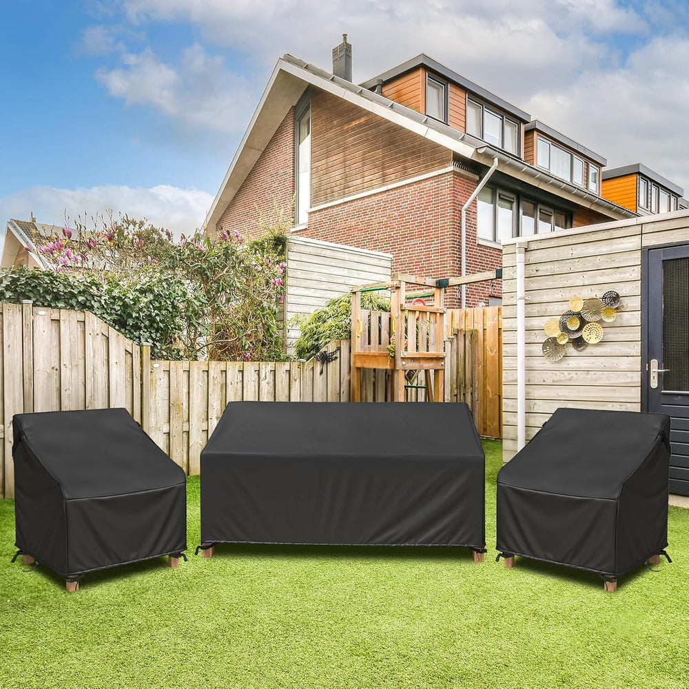MR.COVER 3-Seater Outdoor Couch Cover, Patio Furniture Covers Waterproof, Fit...