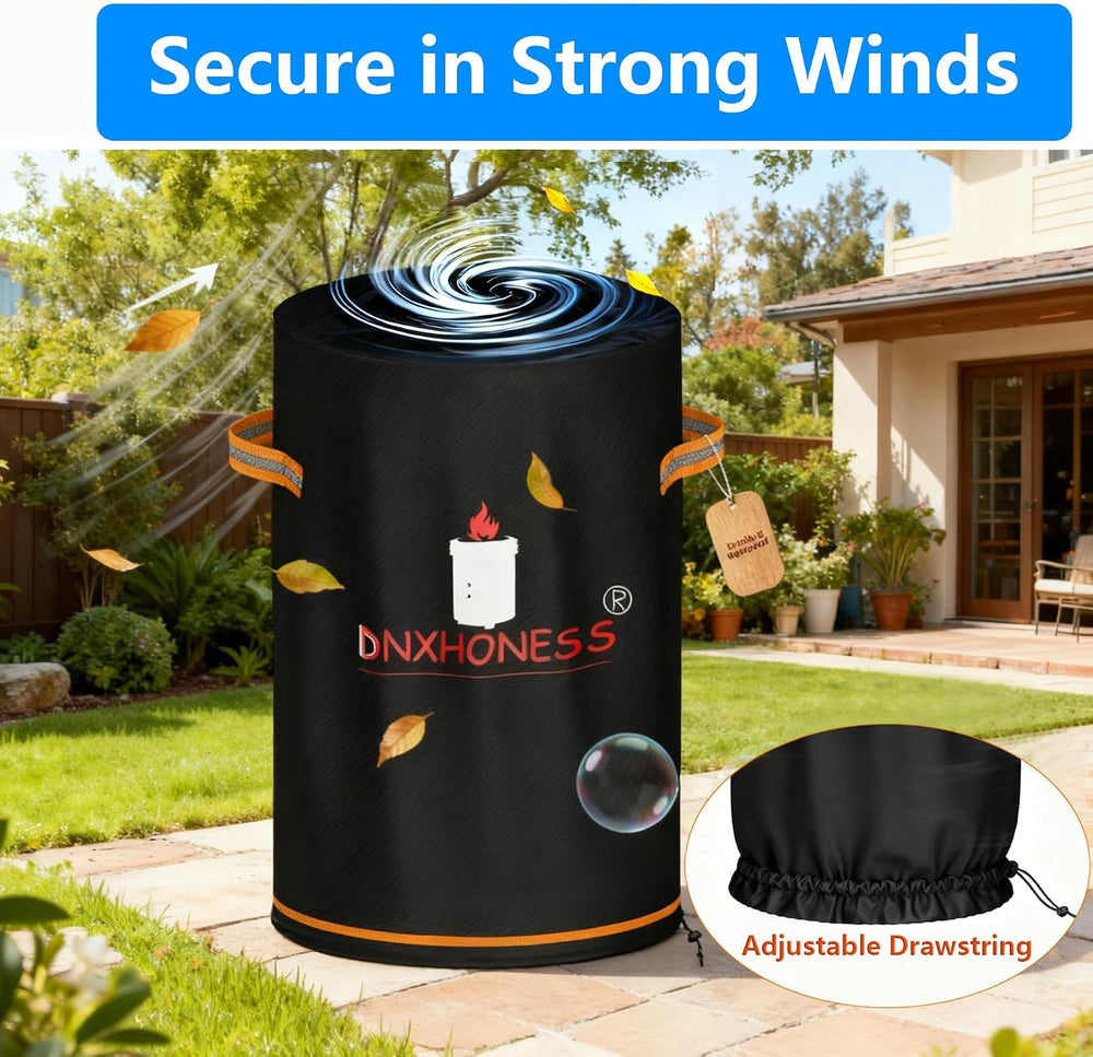 Fire Pit Cover for Ninja Fireside 360, Cover for Ninja Firepit, 600D Tear-Res...