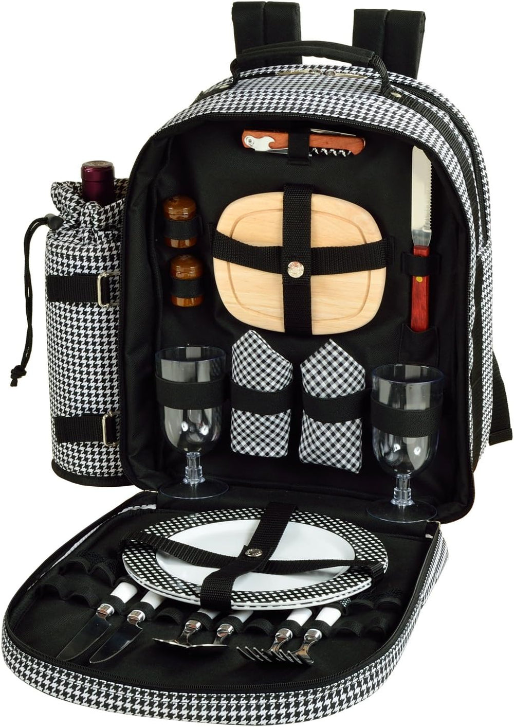Picnic at Ascot Original Equipped 2 Person Picnic Backpack with Cooler & ...