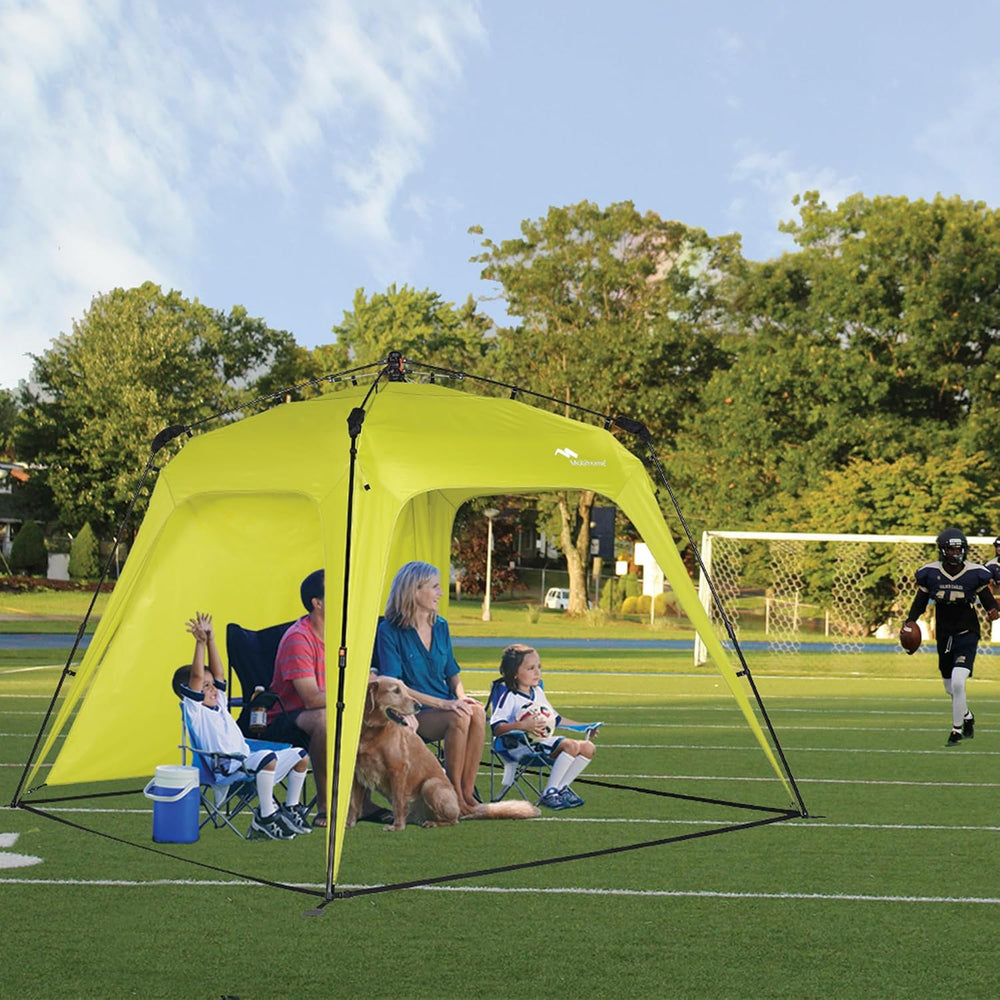 8x8 Pop Up Canopy Tent,Portable Beach Sun Shade Outdoor,Green
