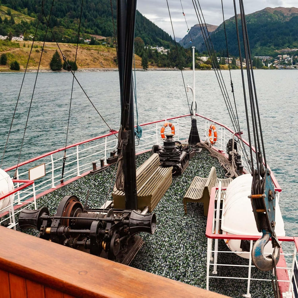 Tinideya Boat Flooring EVA Foam 118" x 47" Boat Decking Non Slip Ma...