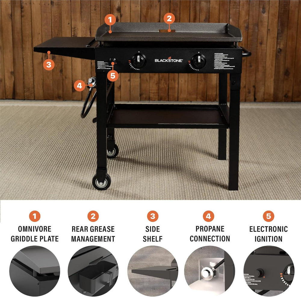 Blackstone® 1517 Original 28" Omnivore Griddle, Black
