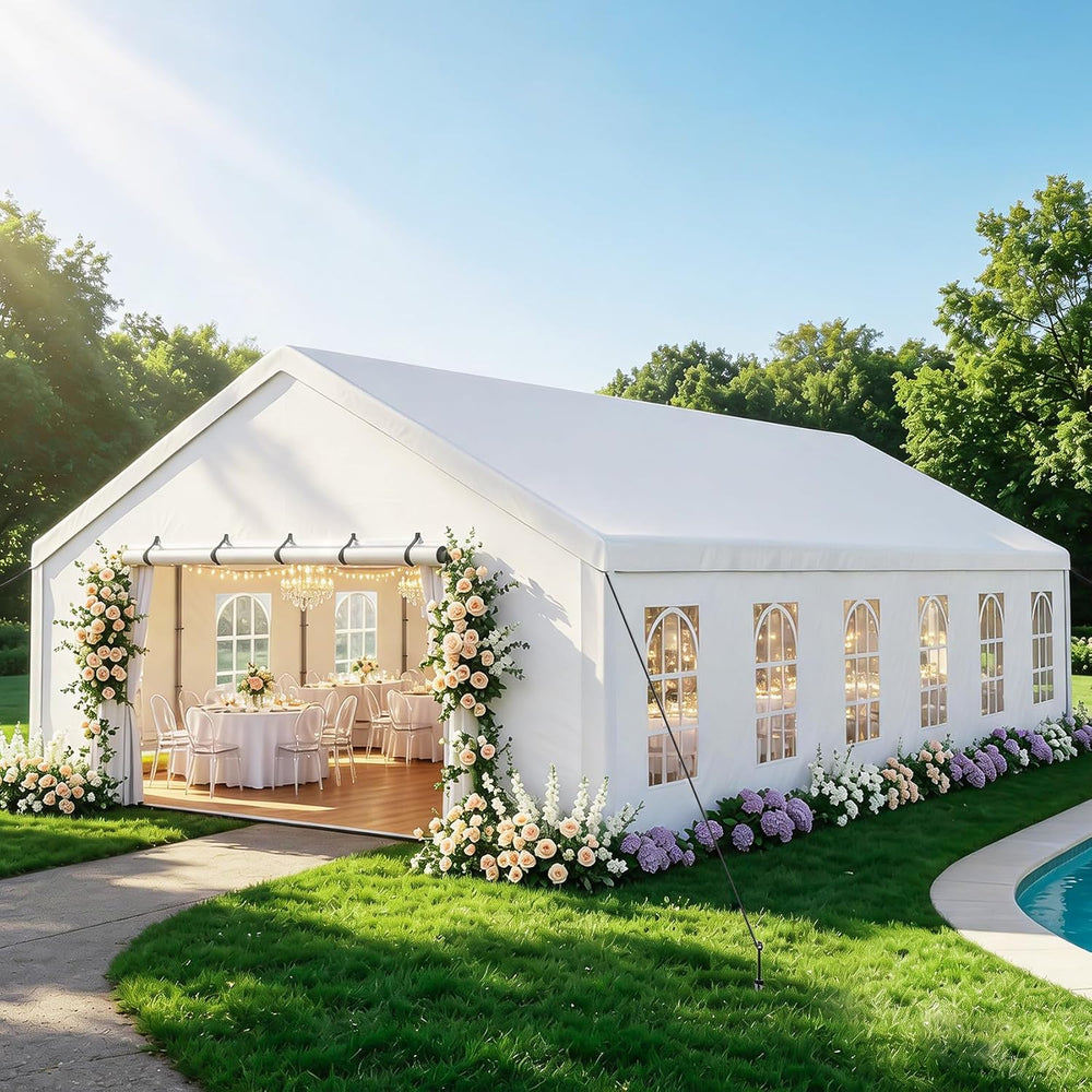 20x40 ft Party Tent Heavy Duty, Large Tents for Parties, Wedding and Event, C...