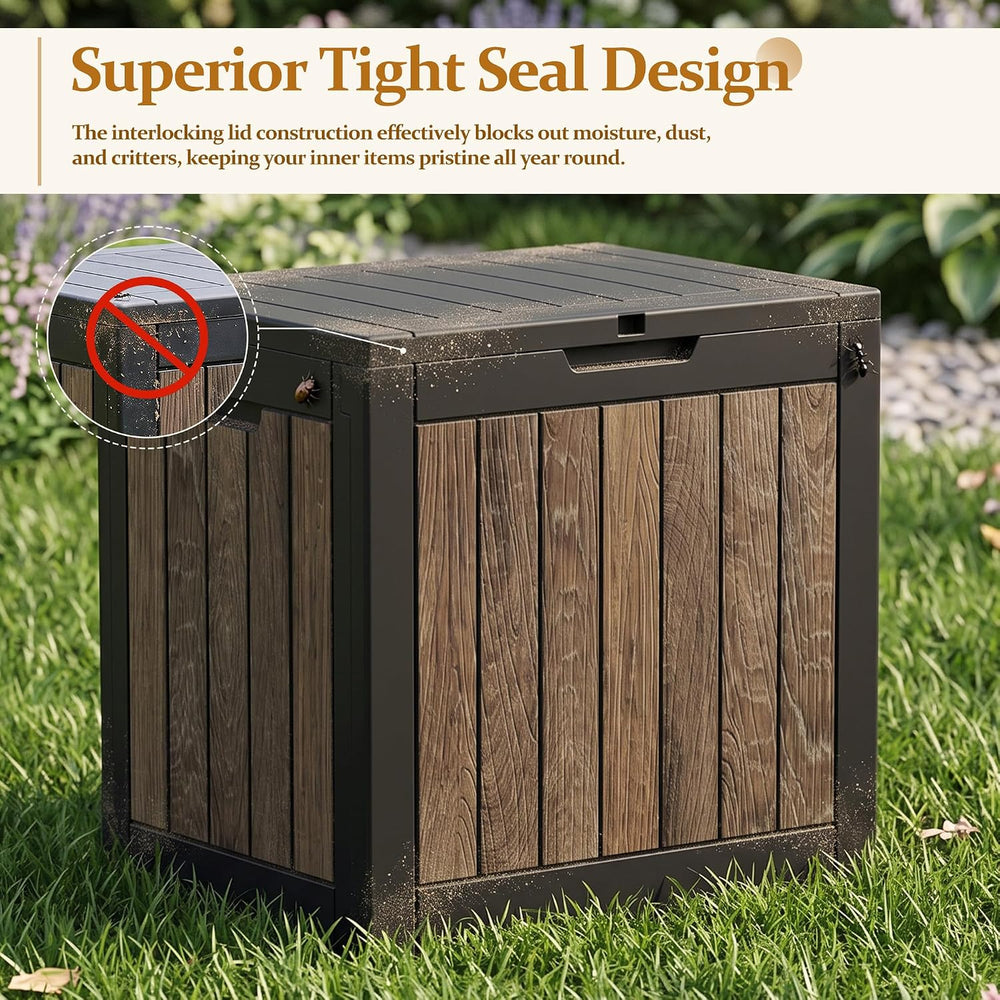 Outdoor Storage Deck Box (55 Gallon, Gen 2) UV-Resistant