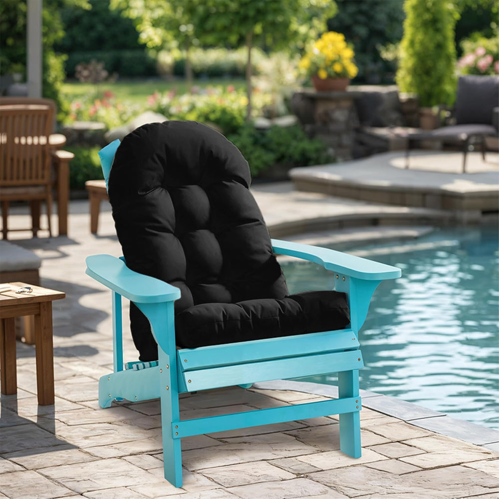 Adirondack Chair Cushion, Rocking Chair Cushion 44x19.4x4 inch, High Back Pat...
