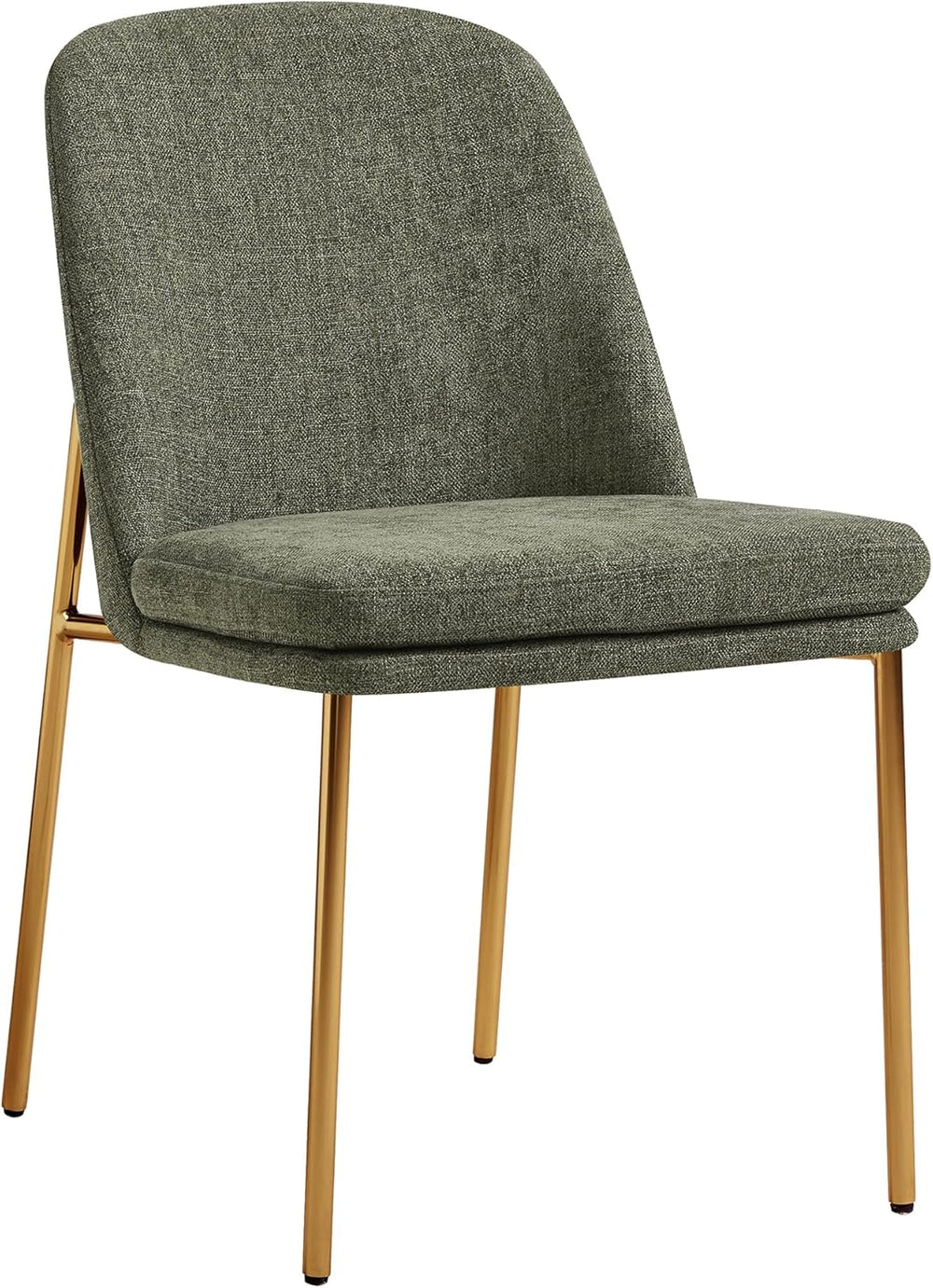 CHITA Modern Dining Chairs Set of 3, Upholstered Dining Chair, Moss Green